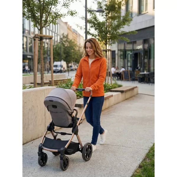  Női polár pulóver ALTISPORT NP/ALW405 NARANCS 