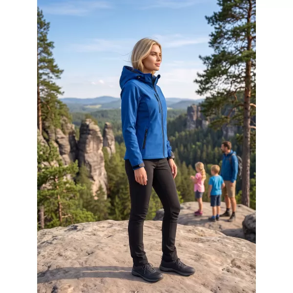  Női softshell kabát ALTISPORT NP/ALW125 KIRÁLYKÉK 