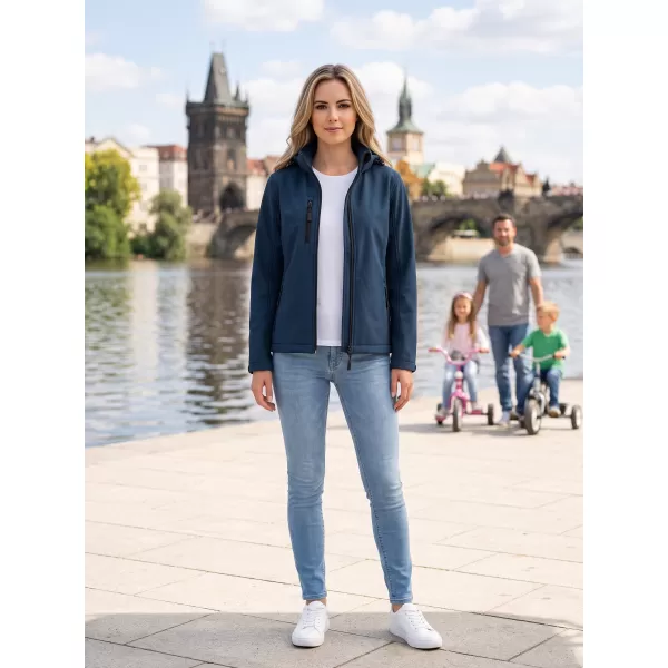  Női softshell kabát ALTISPORT NP/ALW125 SÖTÉTKÉK 