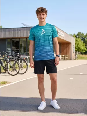 Prémium férfi póló ALTISPORT VOJ/ALM031TR01 SMARAGD/KÉK