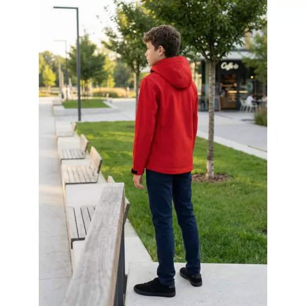  Gyermek softshell kabát ALTISPORT NP/ALK535 PIROS 