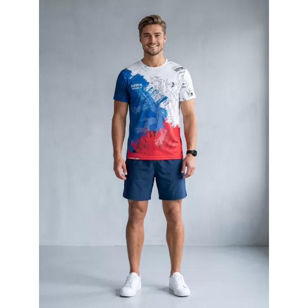  Férfi prémium funkcionális póló ALTISPORT x CZE VOJ/ALM032TR01 OROSZLÁN 