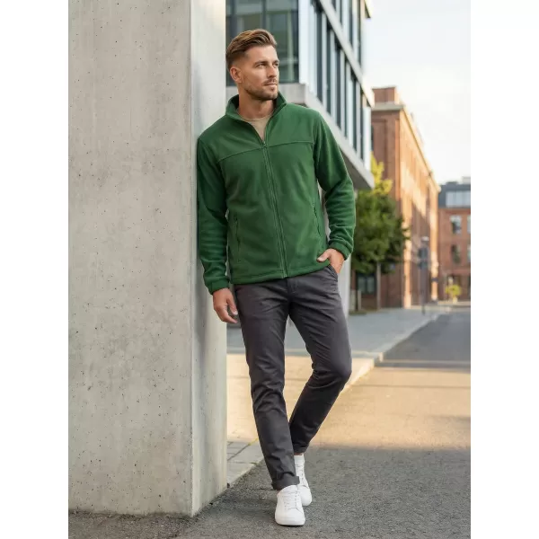  Férfi polár pulóver ALTISPORT NP/ALM105 ÜVEG ZÖLD 
