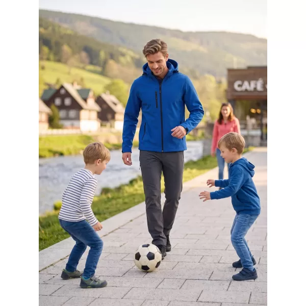  Férfi softshell kabát ALTISPORT NP/ALM225 KIRÁLYKÉK 