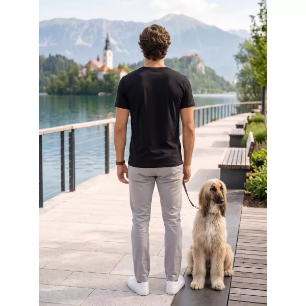  Férfi póló ALTISPORT NoPrint NP/ALM007 FEKETE 