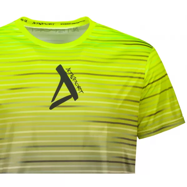  Prémium férfi póló ALTISPORT VOJ/ALM031TR01 FEKETE/FLUO SÁRGA 
