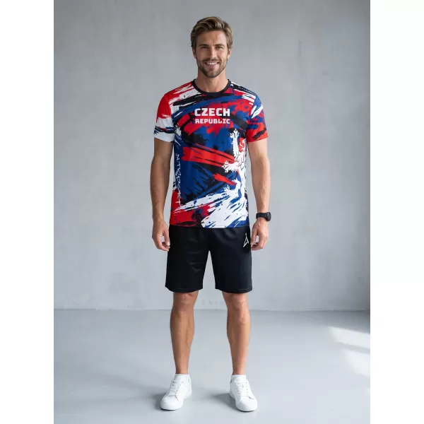  Férfi prémium funkcionális póló ALTISPORT x CZE VOJ/ALM036TR01 CSEH 