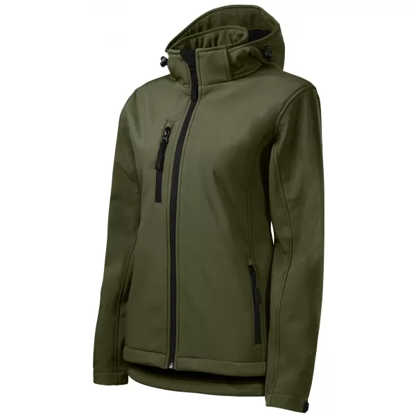  Női softshell kabát ALTISPORT NP/ALW125 KATONAI 