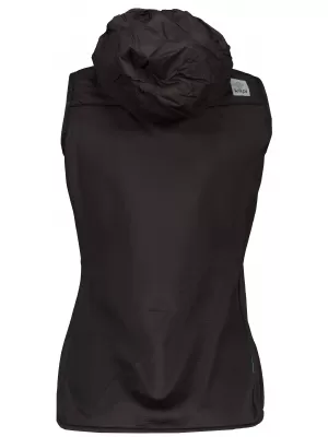 Női softshell mellény KILPI LENIA-W VL0111KI FEKETE