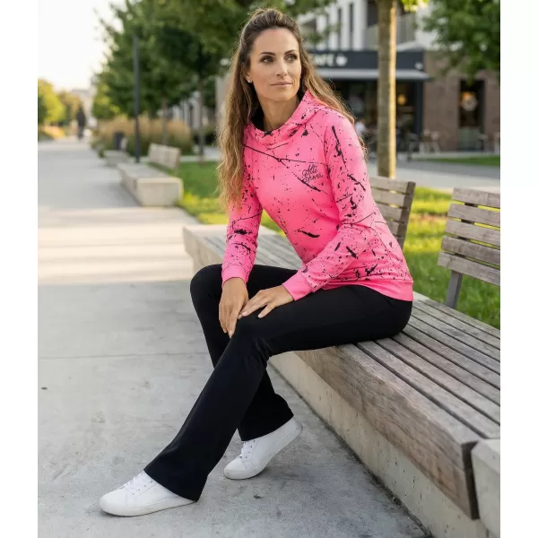  Prémium funkcionális női pulóver ALTISPORT VOJ/ALW034MI01 NEON RÓZSASZÍN 
