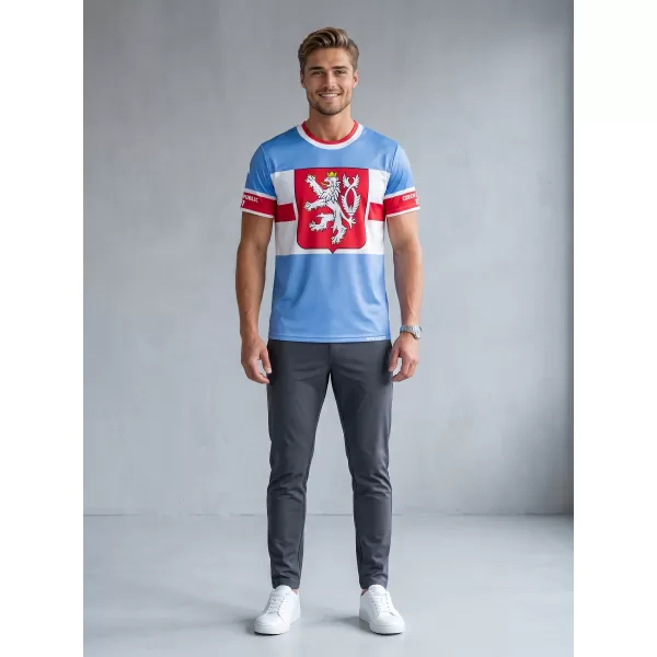  Férfi prémium funkcionális póló ALTISPORT x CZE VOJ/ALM032TR01 RETRO 