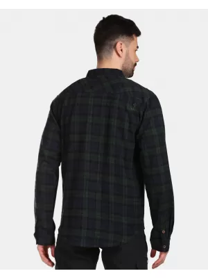 Férfi ing KILPI FLANNY-M VM0380KI SÖTÉTZÖLD