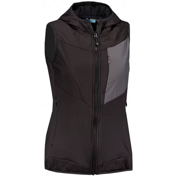  Női softshell mellény KILPI LENIA-W VL0111KI FEKETE 