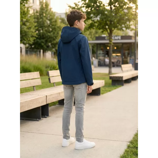  Gyermek softshell kabát ALTISPORT NP/ALK535 SÖTÉTKÉK 