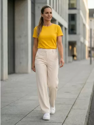 Női póló ALTISPORT NP/ALW331 SÁRGA