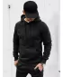 Kapucnis pulóver DSTREET BX5559 FEKETE
