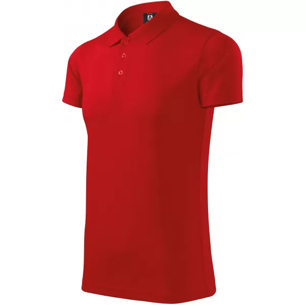  Férfi póló gallérral ALTISPORT NoPrint NP/ALM712 PIROS 