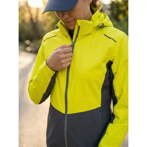  Női kabát ALTISPORT NoPrint NP/ALW965 NEON SÁRGA 