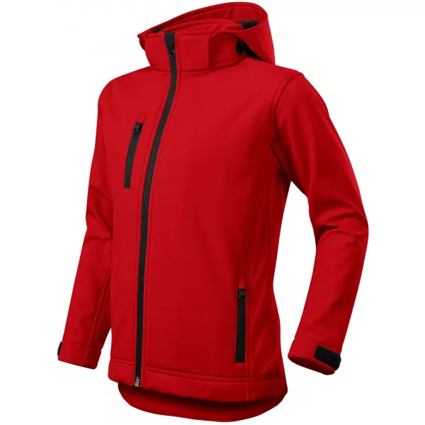  Gyermek softshell kabát ALTISPORT NP/ALK535 PIROS 