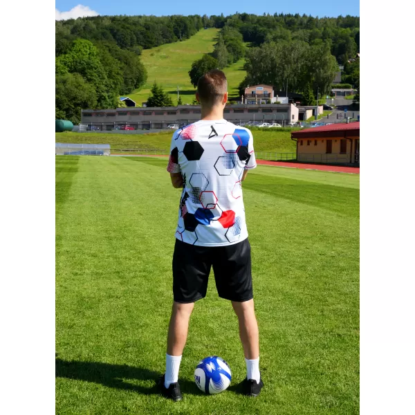 Férfi prémium funkcionális póló ALTISPORT x CZE VOJ/ALM036TR01 HEXA FEHÉR 