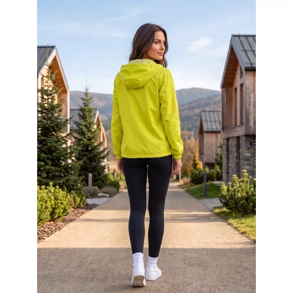  Uniszex széldzseki ALTISPORT NP/ALU425 NEON SÁRGA 