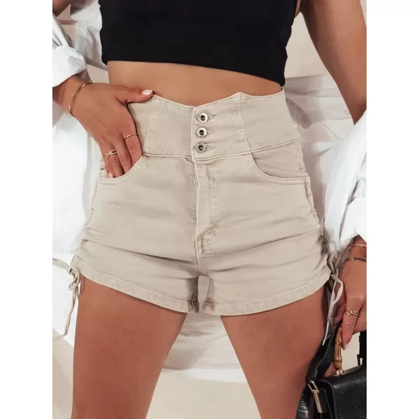  Rövidnadrág DSTREET STYLE SHORTS SY0391 BÉZS 