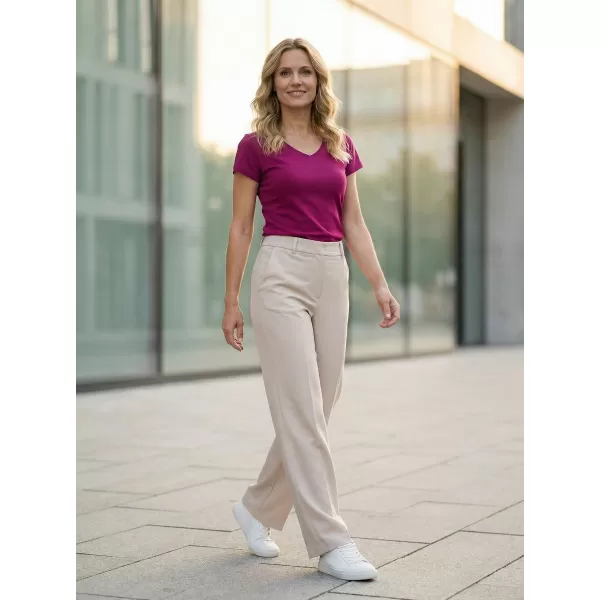  Női póló ALTISPORT NP/ALW261 FUKSZIA VÖRÖS 