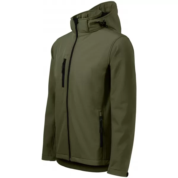  Férfi softshell kabát ALTISPORT NP/ALM225 KATONAI 
