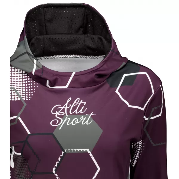 Prémium funkcionális női pulóver ALTISPORT VOJ/ALW037MI01 LILA 