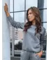 Női pulóver DSTREET FASHION II BY0151 SÖTÉTSZÜRKE