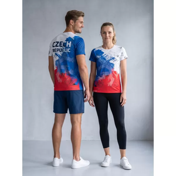  Férfi prémium funkcionális póló ALTISPORT x CZE VOJ/ALM032TR01 OROSZLÁN 