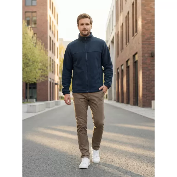  Férfi polár pulóver ALTISPORT NP/ALM105 SÖTÉTKÉK 