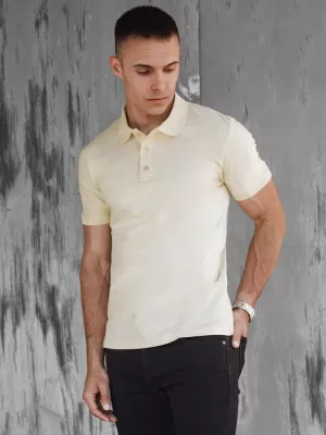 Mens t -phirt gallérral DSTREET PX0606 BOROSTYÁN
