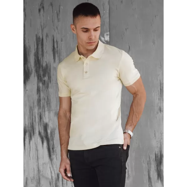  Mens t -phirt gallérral DSTREET PX0606 BOROSTYÁN 