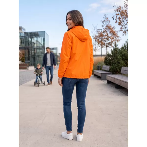  Uniszex széldzseki ALTISPORT NP/ALU425 NEON NARANCS 