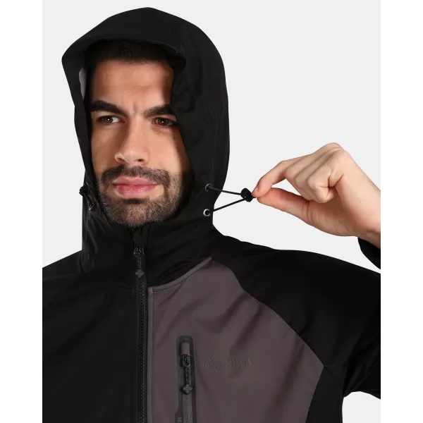  Férfi softshell kabát KILPI BELTRA-M VM0107KI FEKETE 