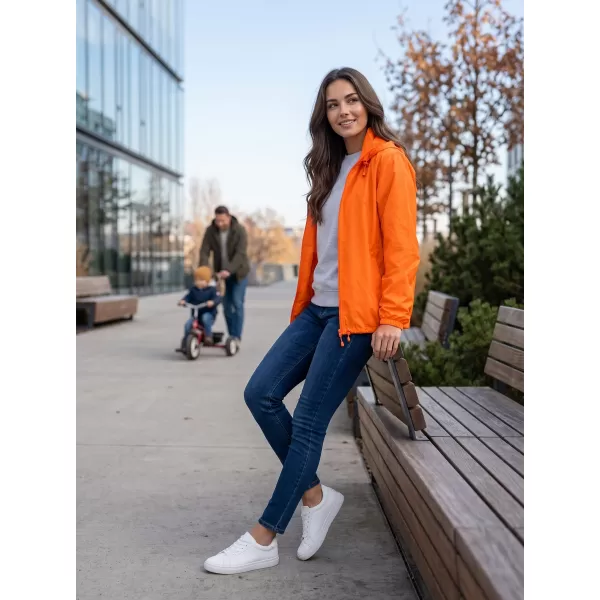  Uniszex széldzseki ALTISPORT NP/ALU425 NEON NARANCS 