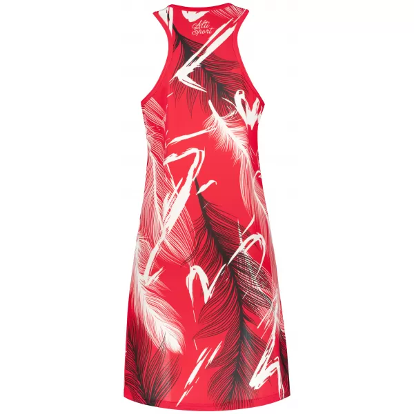  Prémium funkcionális női mellényruha ALTISPORT VOJ/ALW001SAT01 PIROS 