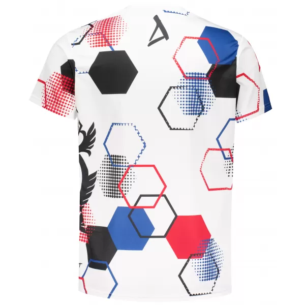  Férfi prémium funkcionális póló ALTISPORT x CZE VOJ/ALM036TR01 HEXA FEHÉR 