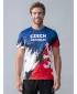 Férfi prémium funkcionális póló ALTISPORT x CZE VOJ/ALM036TR01 CSÍKOK