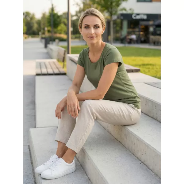  Női póló ALTISPORT NP/ALW021 KHAKI 