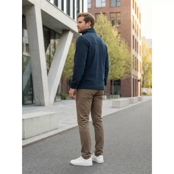  Férfi polár pulóver ALTISPORT NP/ALM105 SÖTÉTKÉK 