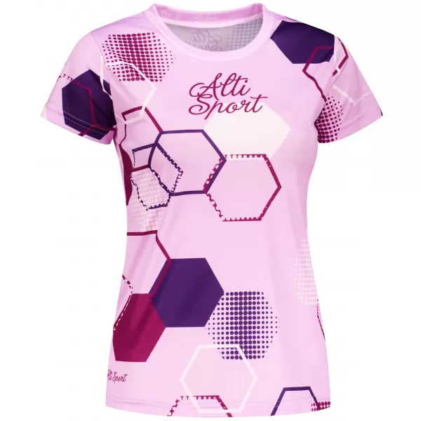  Prémium funkcionális női póló ALTISPORT VOJ/ALW037TR01 HALVÁNYLILA 