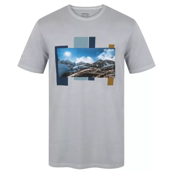  Ing HUSKY TEE SKYLINE M VILÁGOSSZÜRKE 