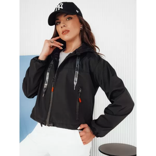  Női farmer dzseki DSTREET ALONDRASS TY4334 FEKETE 