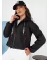 Női farmer dzseki DSTREET ALONDRASS TY4334 FEKETE