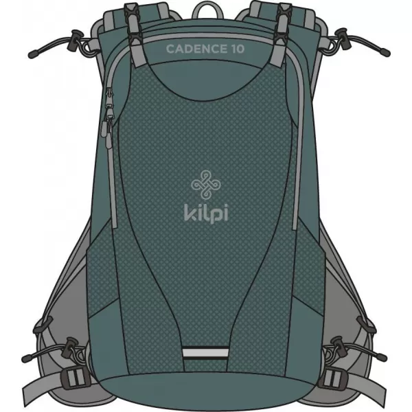  Hátizsák KILPI CADENCE 10-U VU0708KI KHAKI 