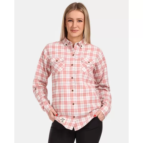  Női ing KILPI FLANNY-W VL0370KI RÓZSASZÍN 