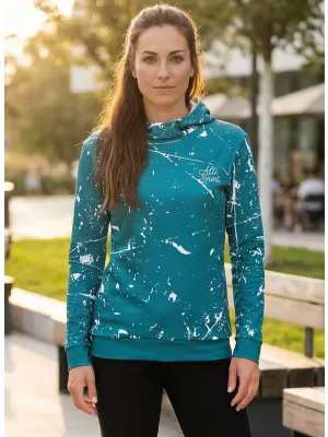 Prémium funkcionális női pulóver ALTISPORT VOJ/ALW034MI01 SMARAGD