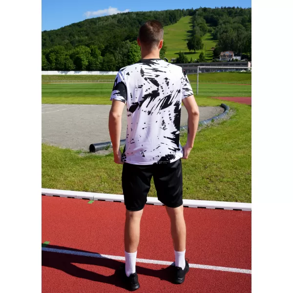  Férfi prémium funkcionális póló ALTISPORT x CZE VOJ/ALM036TR01 ABSZTRAKCIÓ 